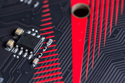 Full frame shot of circuit board