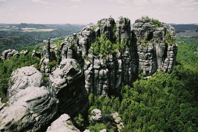 Steine in sächsischer schweiz