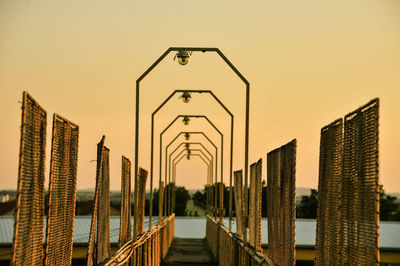 Amazing romania - bridge over the railway in lugoj station