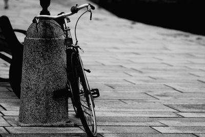 Close-up of bicycle