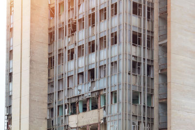 Full frame shot of modern building