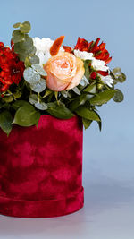 Close-up of rose bouquet