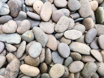 Full frame shot of stones