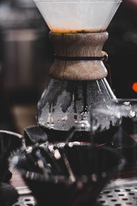 Close-up of coffee