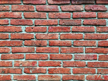 Full frame shot of brick wall