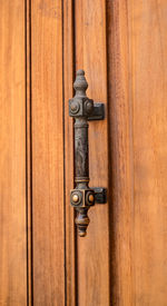 Close-up of door knocker