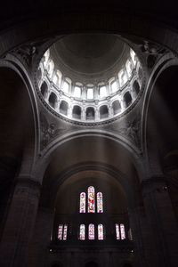 Low angle view of ceiling