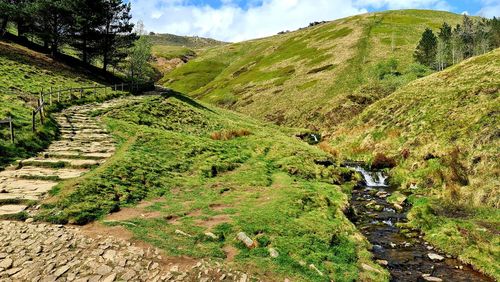 Scenic view of landscape jacobs ladder