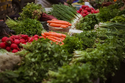 Close-up of vegetables for sale