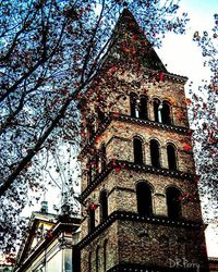 Low angle view of church