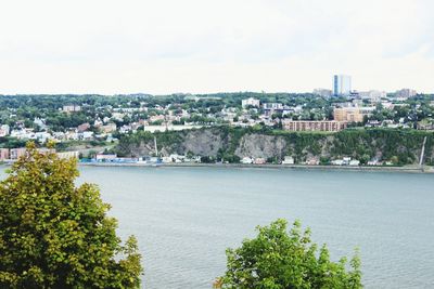 River with buildings in background