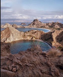 Panoramic view of landscape against sky