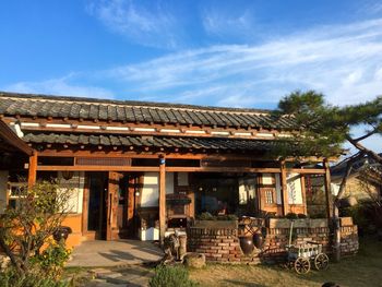 Old house against sky