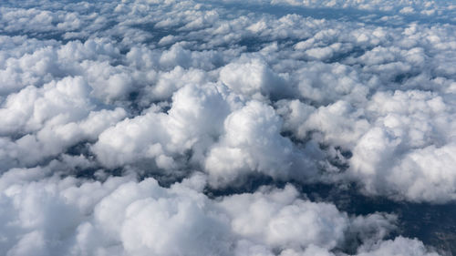 Low angle view of clouds in sky