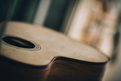 Close-up of guitar