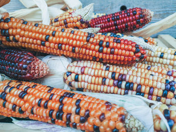 Close-up of food for sale at market stall