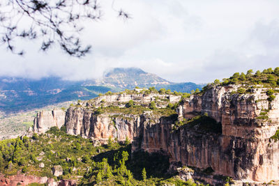 Panoramic view of townscape against sky