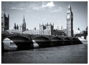 London cityscape in a sunny day