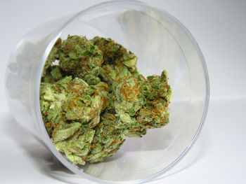 Directly above shot of food on table