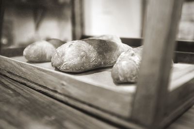 Close-up of fruits on table