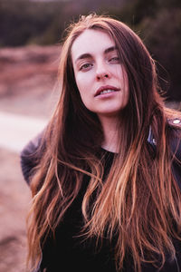 Portrait of a smiling young woman