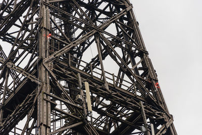 The wodden antenna tower od the radio station from the middle od the 1930s. transmission tower