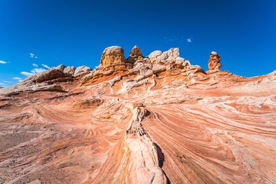 Low angle view of a mountain