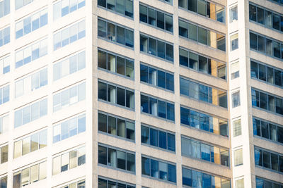 Full frame shot of modern building