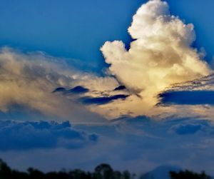 Low angle view of sky