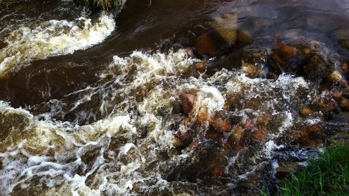 Rocks in water