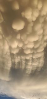 Low angle view of clouds in sky