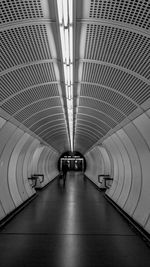 View of subway station