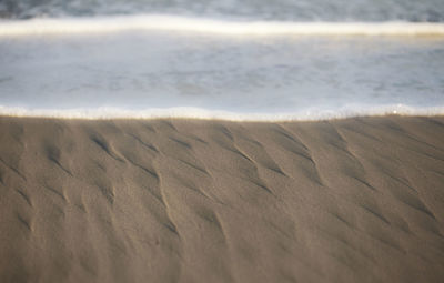 View of sandy beach