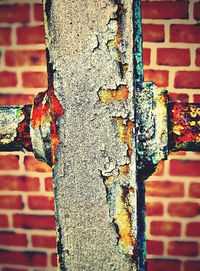 Close-up of brick wall