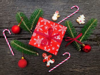 Christmas decoration on tree