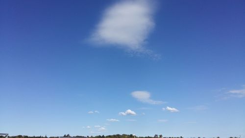 Low angle view of cloudy sky