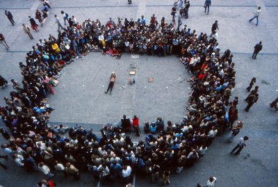 crowd