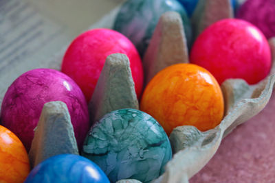 Close-up of multi colored candies