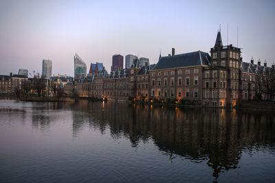 View of buildings at waterfront