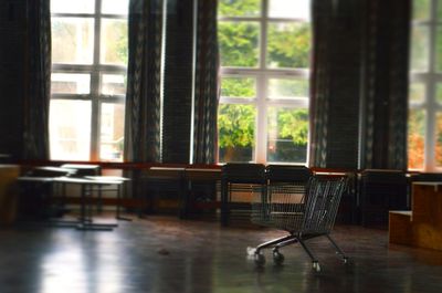 Chairs and table at home