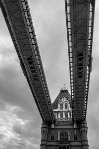 Low angle view of bridge