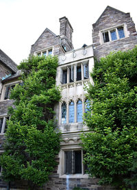 Low angle view of building against sky