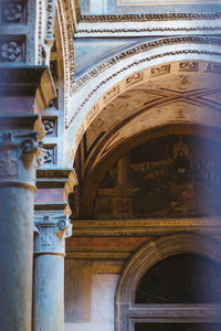 Low angle view of historical building