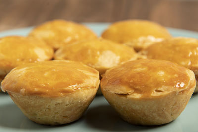 Empadinha, traditional brazilian snack food usually stuffed with chicken