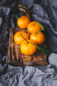 Close-up of orange fruit