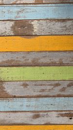 Full frame shot of weathered wooden wall