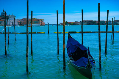 Boats in sea