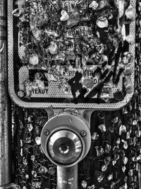 Close-up of rusty metal