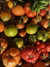 Full frame shot of tomatoes