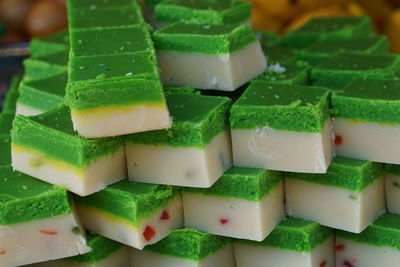 Close-up of indian desserts